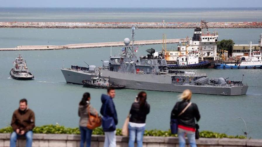 Argentine officials share update as the search continues for missing sailors.