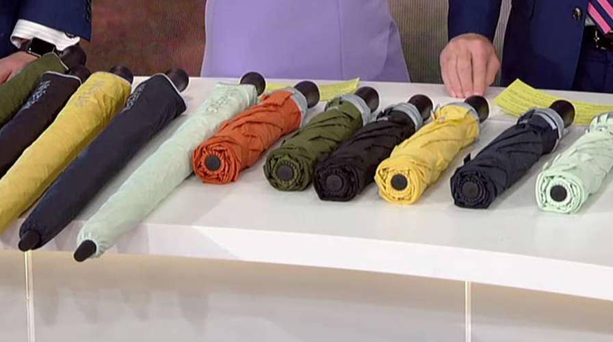 Rick Reichmuth debuts his Weatherman umbrella