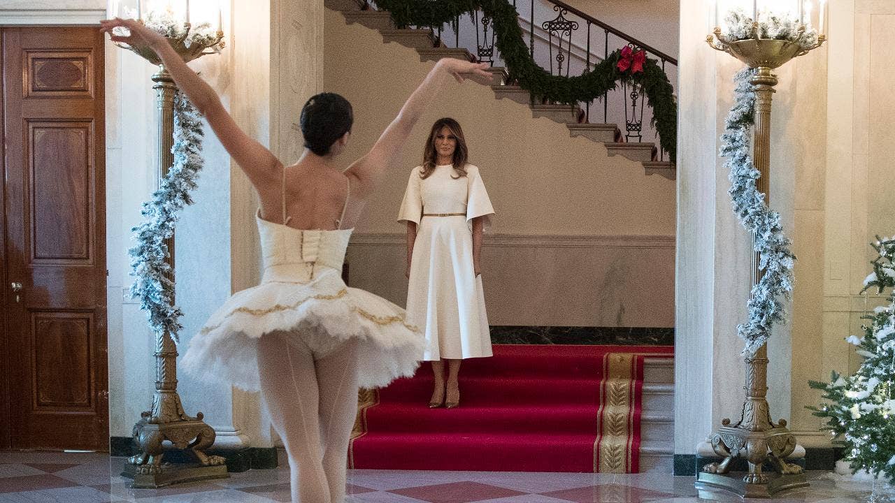 first lady melania trump trolled over white house christmas decorations outfit fox news - Melania Trump Christmas Decorations first lady melania trump trolled over white house christmas decorations outfit fox news - Melania Trump Christmas Decorations