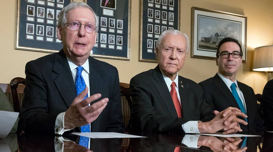 Senate GOP looking to drum up support for tax reform bill