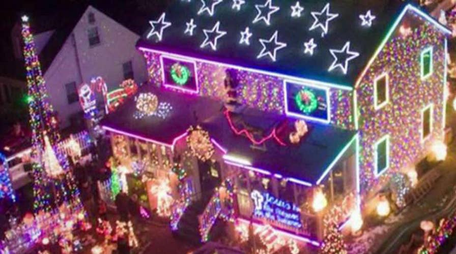 Complaints over charity Christmas lights