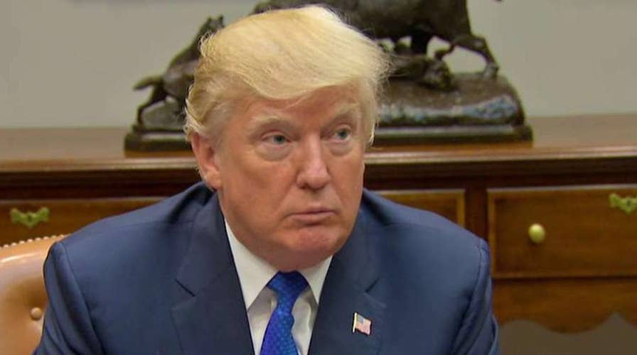 Trump comments on tax reform push, North Korea missile test