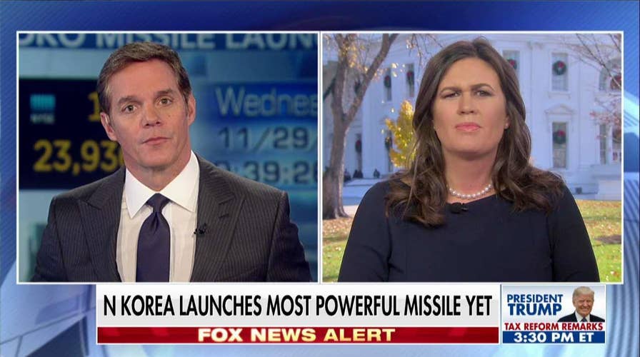 Hemmer to Sarah Sanders: Are We at a 'Dead End' on North Korea?