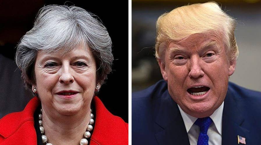 British PM condemns Trump for retweeting inflammatory videos