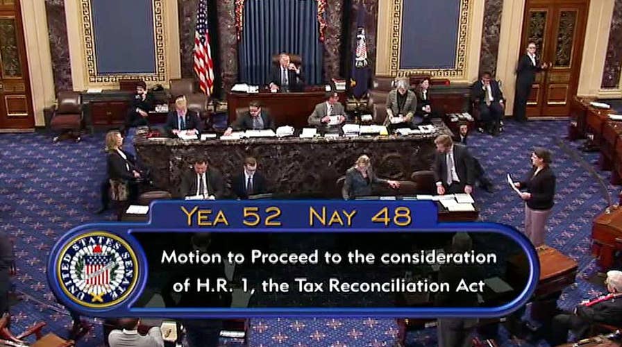 Senate clears major hurdle in tax vote