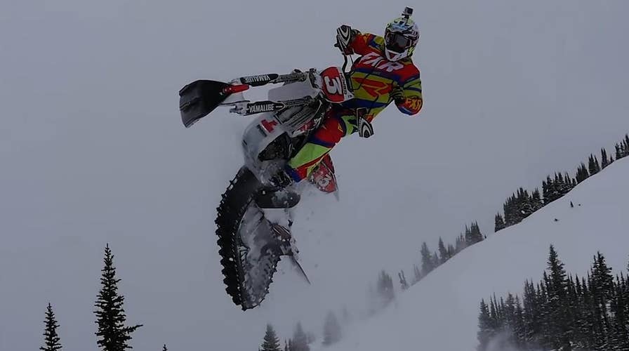Tech transforms motorcycles into Special Ops snow bikes