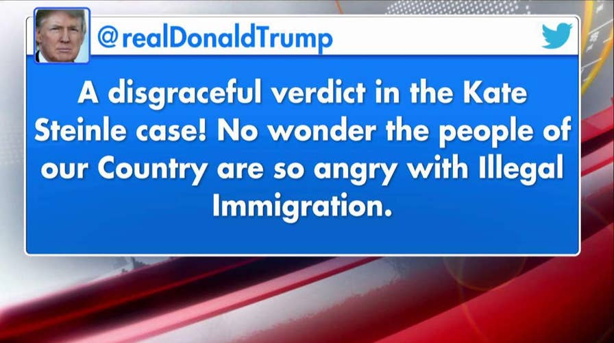 President Trump weighs in on Kate Steinle verdict