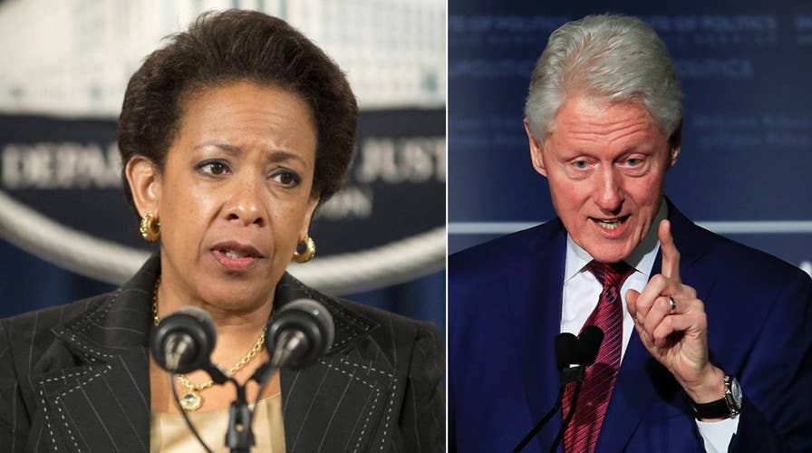 Clinton-Lynch tarmac meeting triggered FBI hunt for leaker