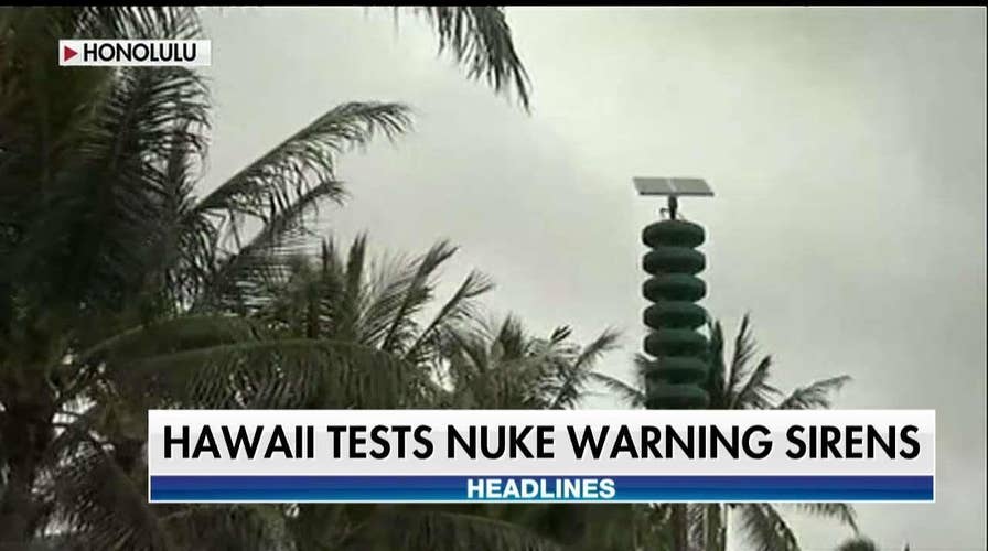 Hawaii Warning Siren Test