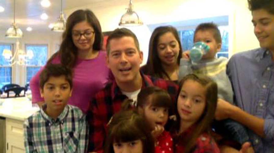 Rachel Campos-Duffy checks in with her husband and kids