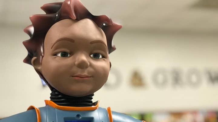 South Carolina kids with autism learn from humanoid robots