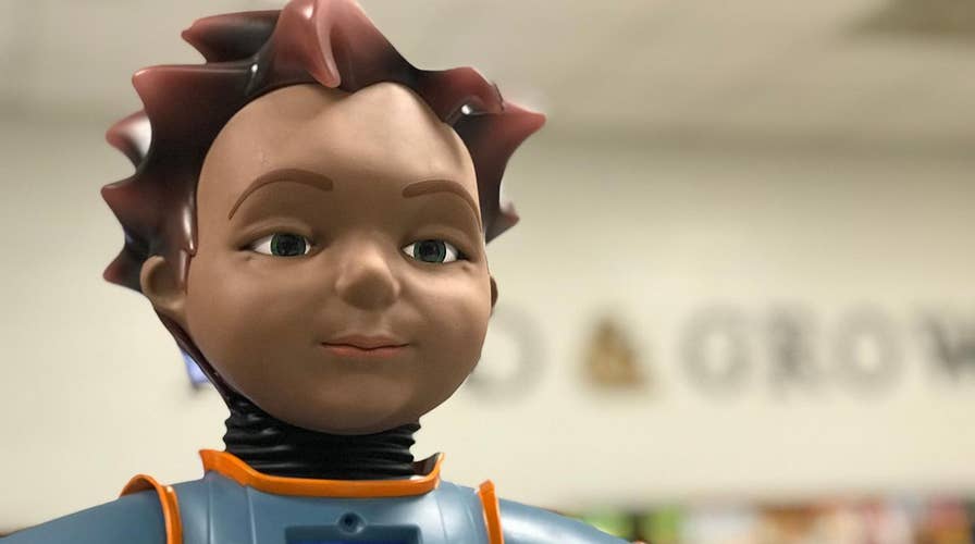 South Carolina kids with autism learn from humanoid robots