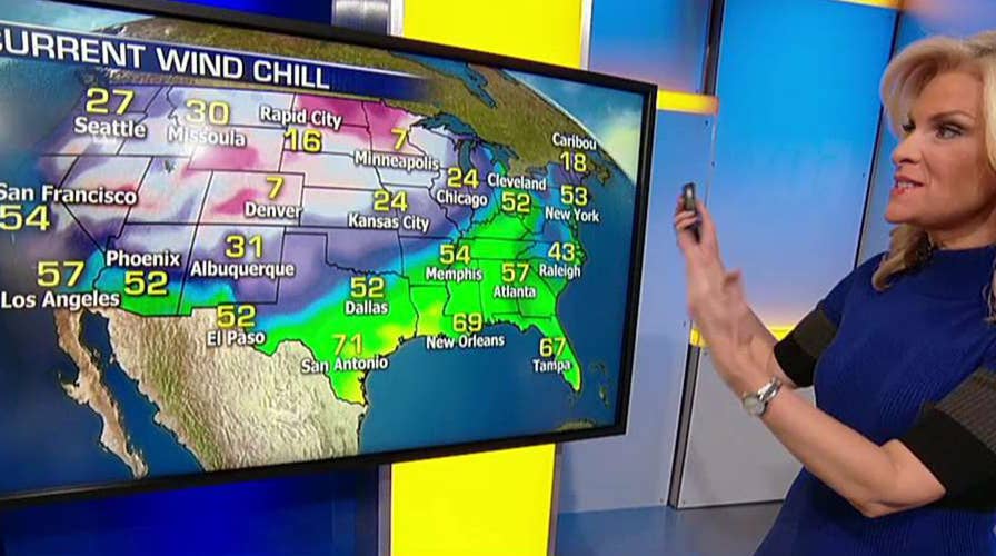 National forecast for Tuesday, December 5