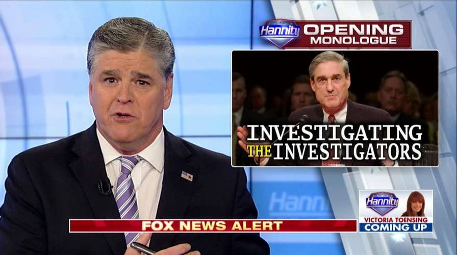Hannity Sounds Off on FBI Agent Removed From Mueller Probe