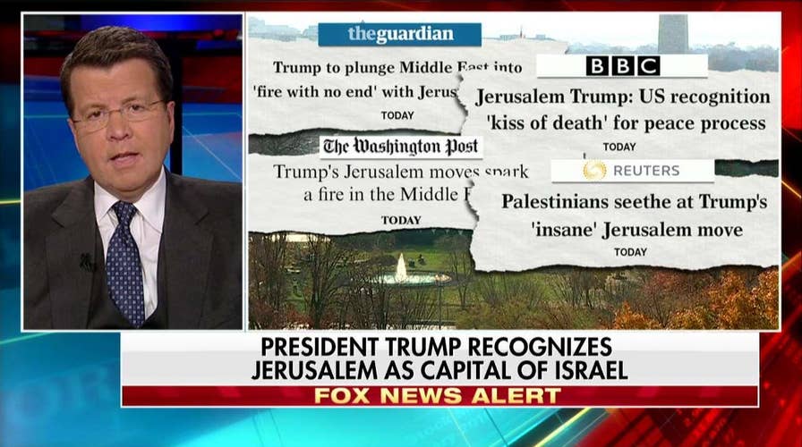 Joe Concha on Press Reaction to Jerusalem Change