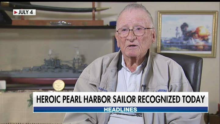 Heroic Pearl Harbor sailor honored with Bronze Star