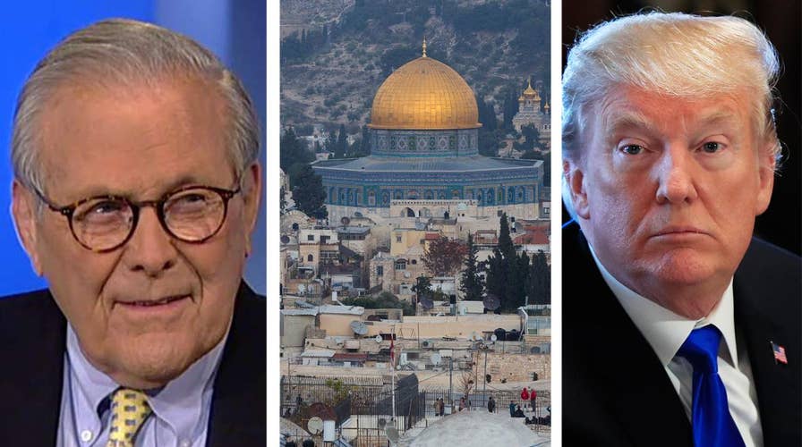 Donald Rumsfeld on the impact of Trump's Israel decision