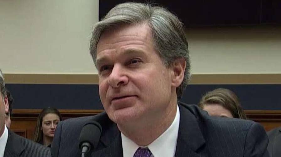 FBI chief defends the credibility of the embattled bureau