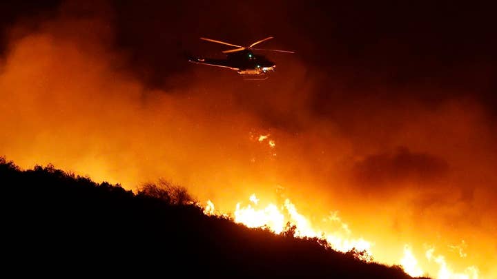 Ventura County wildfire doubles in size in 24 hours