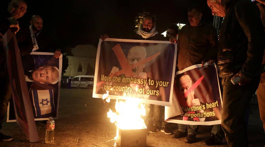 Middle East on edge after Trump's Jerusalem decision