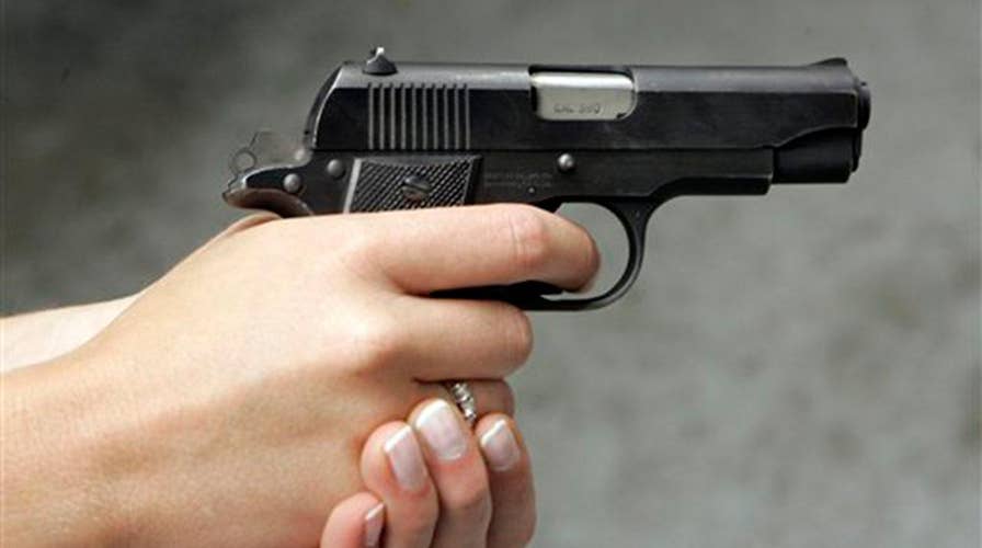 College protests gun rights speech with 'alternative space'