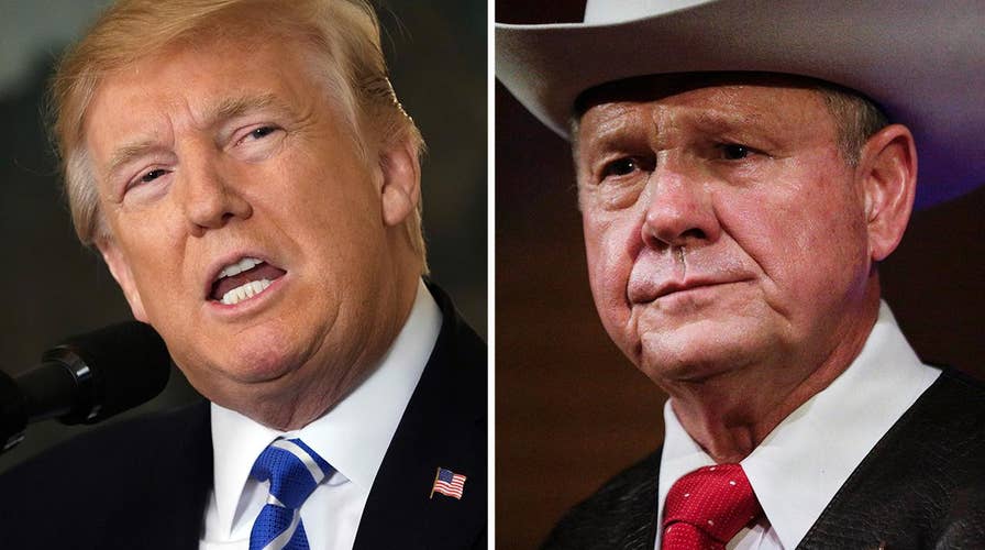 Roy Moore looks for Trump bump from Florida rally
