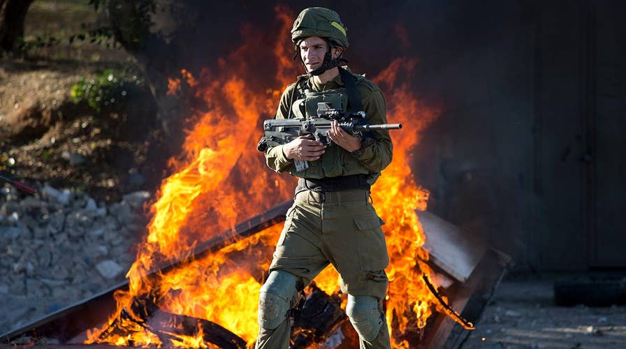 West Bank erupts in violent protests over Jerusalem decision