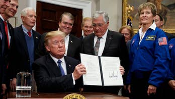 Trump wants to see NASA boots on the Moon