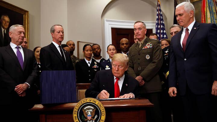 President Trump signs National Defense Authorization Act