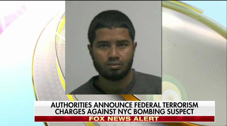 Authorities Announce Federal Terrorism Charges Against NYC Bombing Suspect