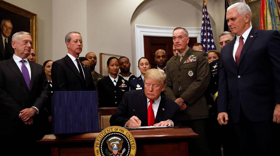 President Trump signs National Defense Authorization Act