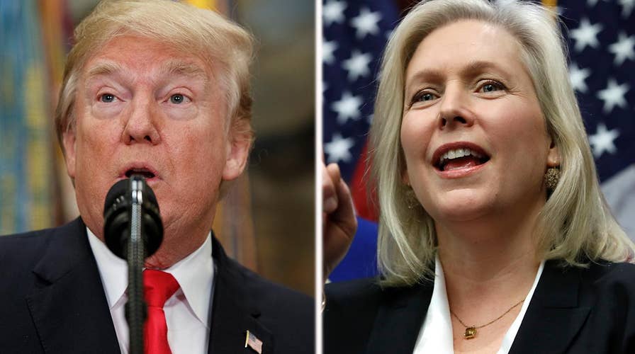 White House looks to move past Trump-Gillibrand feud