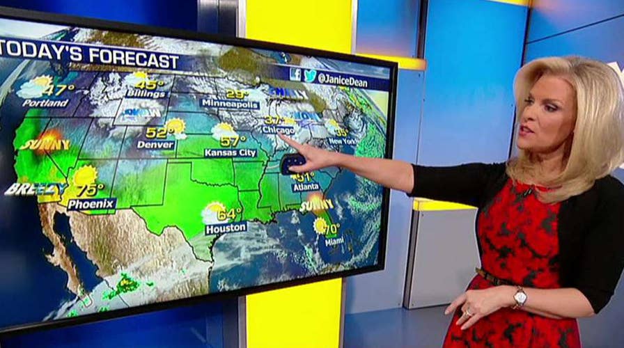 National forecast for Wednesday, December 13