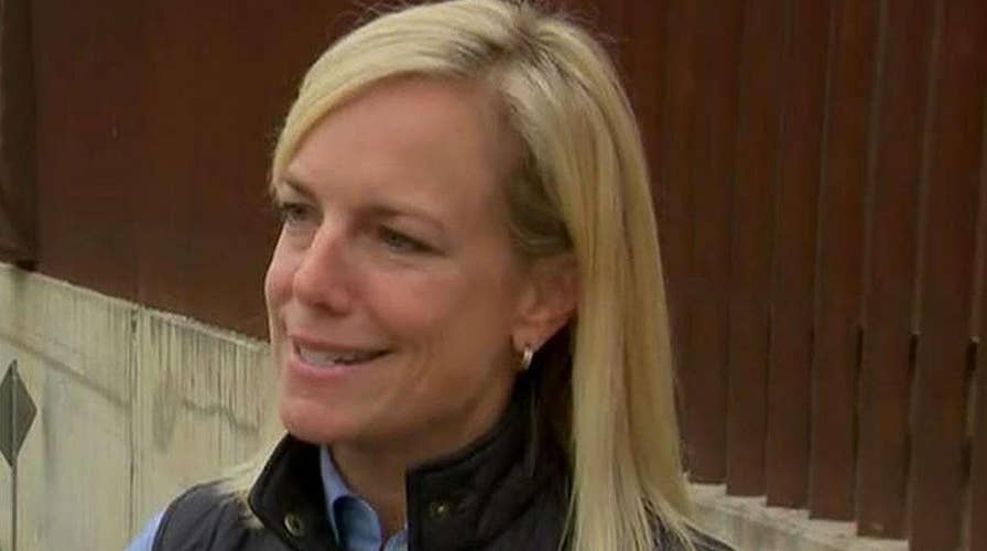 DHS Sec'y Nielsen tours southern border with 'Fox & Friends'