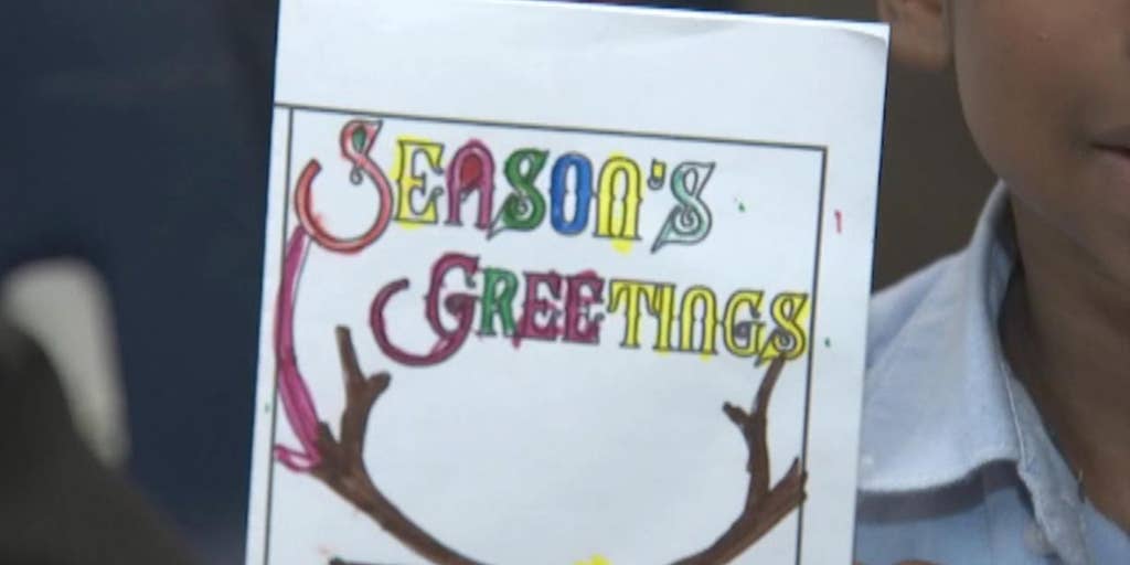 Students send holiday cards to the troops Fox News Video