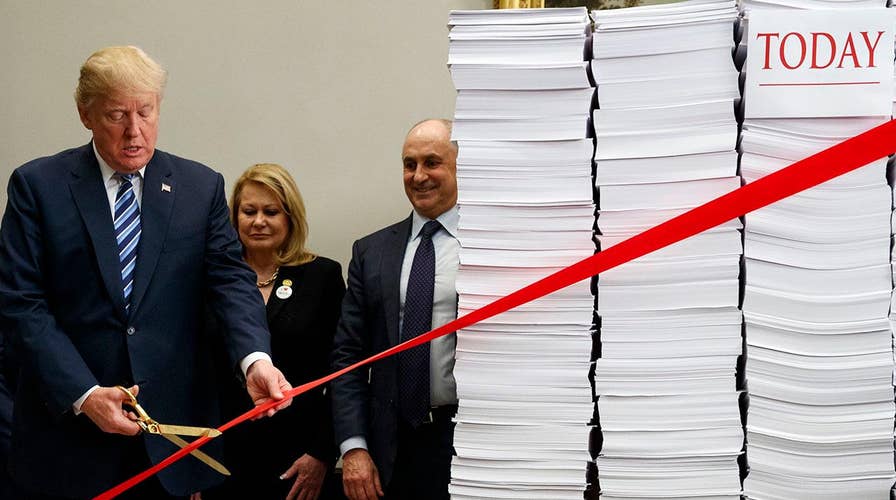 Trump vows to cut government regulations