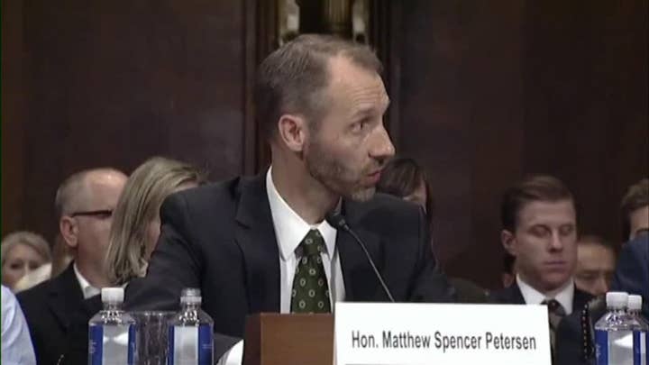 Judicial nominee's struggles at Senate hearing go viral