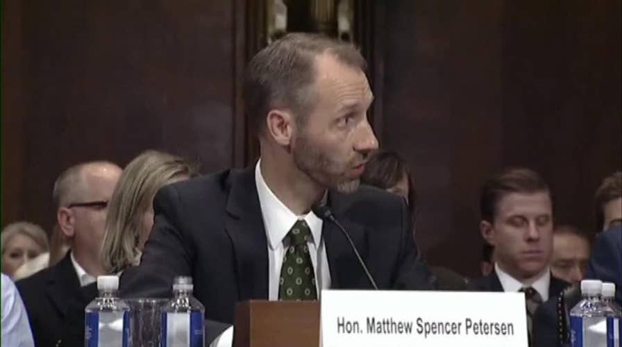 Judicial nominee's struggles at Senate hearing go viral