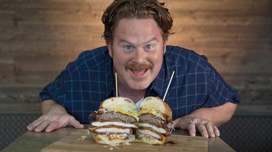 Casey Webb of 'Man v. Food' shares advice for conquering an eating challenge