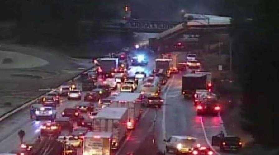 High-speed Amtrak train derails in DuPont, Washington