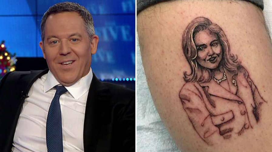 Gutfeld: SNL actor gets a Hillary tattoo