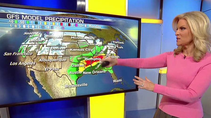 National forecast for Tuesday, December 19