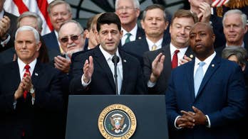 Trump, Republicans take victory lap on tax reform