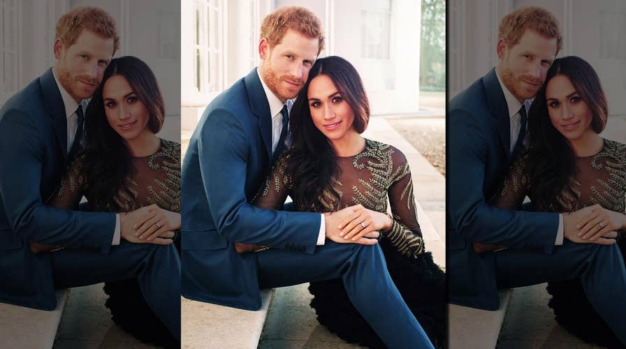 Prince Harry, Meghan Markle release engagement photos