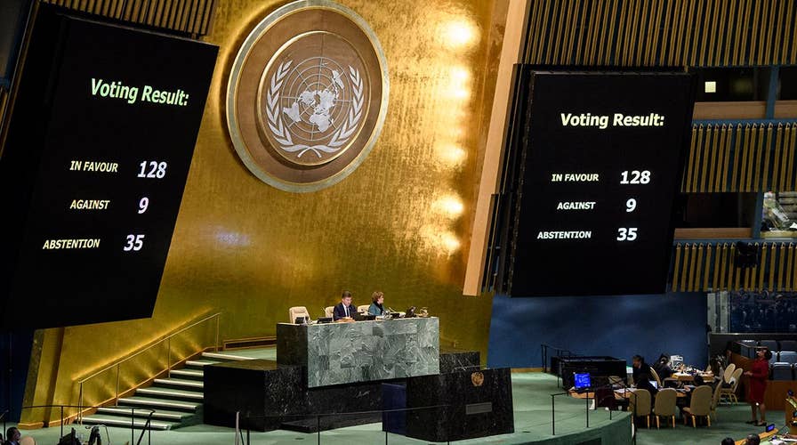 UN votes to condemn US decision on Jerusalem