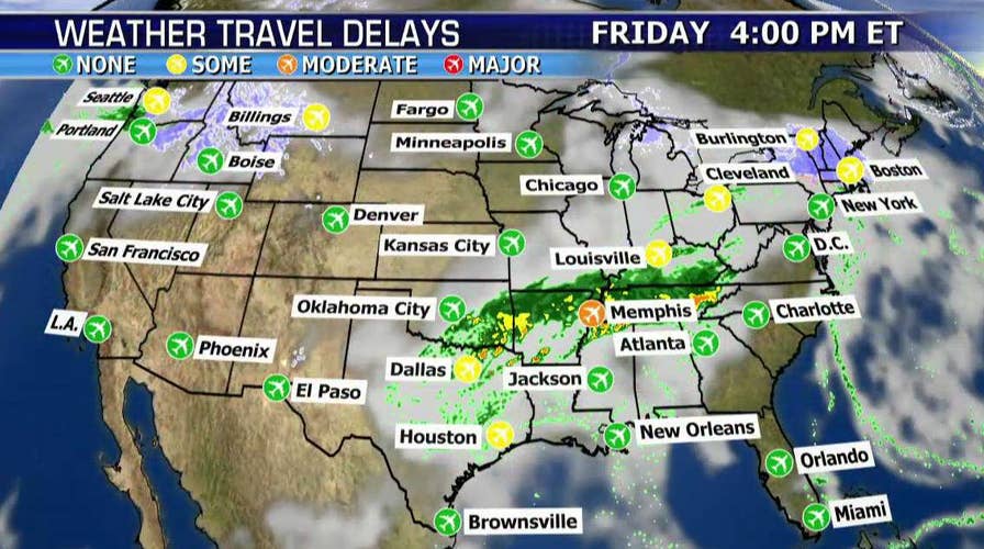National forecast for Friday, December 22