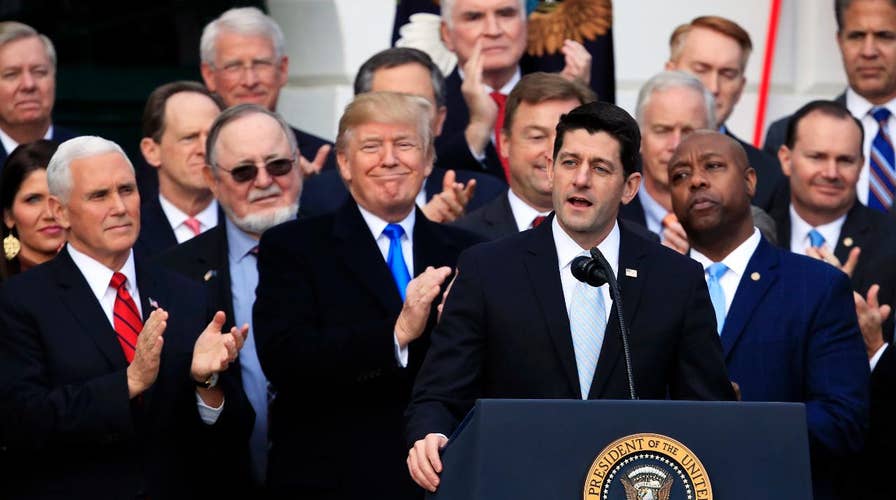 GOP tax reform already breathing life into US economy?