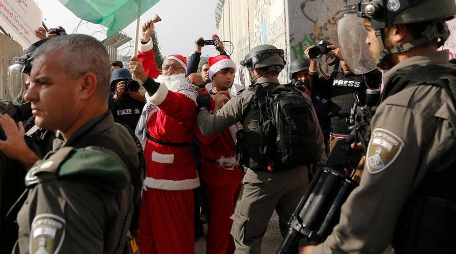 Protests put damper on Christmas in Bethlehem