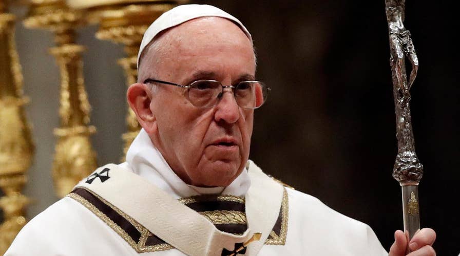 Pope celebrates Christmas Eve Mass at the Vatican