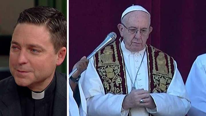 Father Morris reacts to Pope Francis' Christmas message